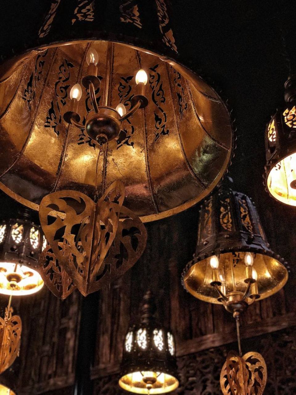 Warm brass details inspired by contemporary Thai hospitality